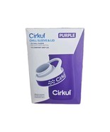 Cirkul Chill Sleeve &amp; Comfort-Grip Lid for 22oz Bottle, Purple *New In Box* - $72.68 MXN