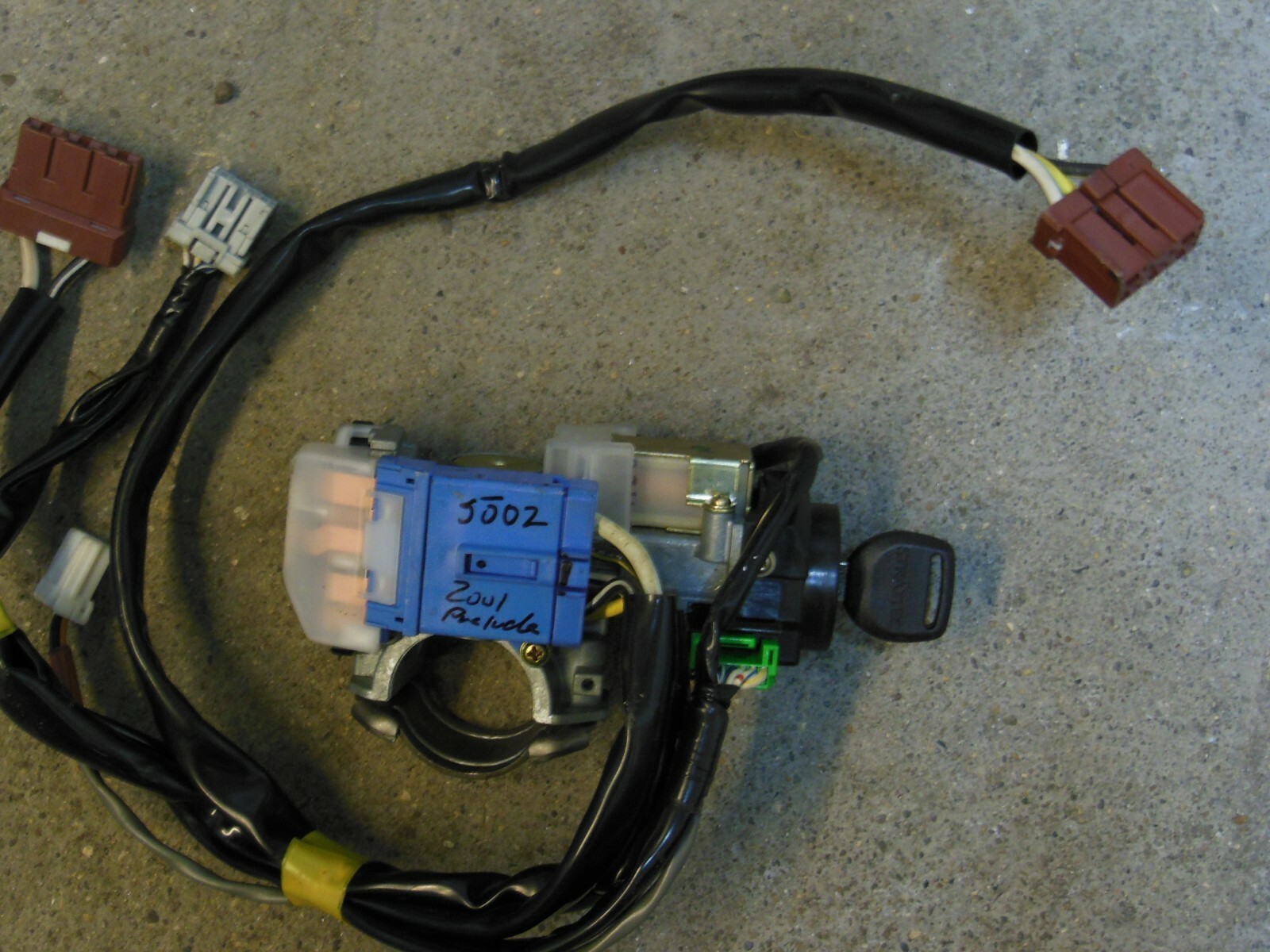 1997-2001 HONDA PRELUDE KEY SWITCH IGNITION SWITCH FITS 5 SPEED MANUAL - $98.01