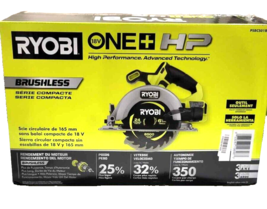 Ryobi PSBCS01B ONE+ HP 18V Cordless Compact 6-1/2 In. Circular Saw Tool Only - $89.75