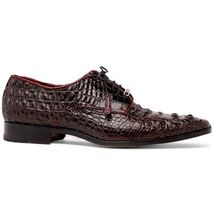 Men's Shoes genuine Premium Nile Crocodile Skin, Italian Finished-Tan leather Ni image 2