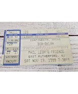 Bob Dylan Phil Lesh 1999 Concert Ticket Continental Area NJ - £7.74 GBP