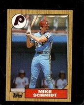 1987 Topps #430 Mike Schmidt Nmmt Phillies Hof *AZ4705 - £1.56 GBP