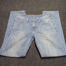 Levi&#39;s 511 Jeans Men 30x30 Blue Denim Pants Low Slim Pants Straight Leg - $17.05