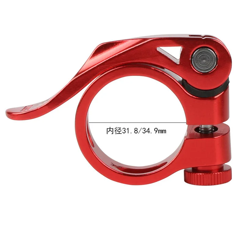 Sporting New Bicycle Seatpost Clamp  31.8/34.9mm Aluminum Ultralight Quick Relea - £23.84 GBP