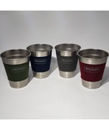 Set of 4 Stanley Stainless Steel 12 oz Stacking Cushioned Wrap Sleeve Cups - $24.95