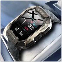 New 3-proof Smart Watch Man 5ATM Waterproof 24 Sports Modes Fitness Trac... - $55.00