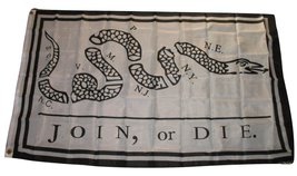 Wholesale Lot 5 3x5 Gadsden Culpepper Culpeper Join Or Die Benjamin Franklin Pol - $22.22