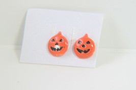 Earrings (New) Halloween Pumpkins - Studs - .25&quot; - £3.48 GBP