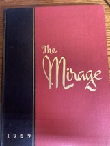 Vintage DEPAUW UNIVERSITY 1959 yearbook  MIRAGE Nostalgia - $22.77