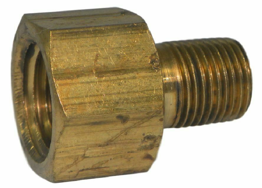 Big A Service Line 3-22042 Female Inverted Brass Flare Fitting 1/4&quot; x 1/8&quot; - $12.75