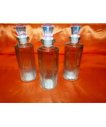 3 PC GLASS CORK BOTTLES SALE Craft Blue Green Potion Chemical Liquid Sto... - $370.92 MXN