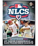 2012 NLCS Game program San Francisco Giants St. Louis Cardinals MLB - £574.96 GBP