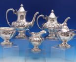 Les Cinq Fleurs by Reed and Barton Sterling Silver Tea Set 5pc #123 (#8042) - $4,945.05