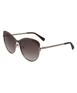 NEW LONGCHAMP LO120S 229 Chocolate Brown Sunglasses with Purple Lenses &amp;... - $118.02 CAD