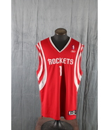 Houston Rockets Jersey (Retro) - Tracy McGrady #1 by Reebok - Men&#39;s 2 XL - £69.98 GBP