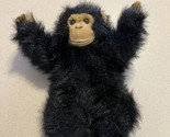 Rare Cascade toy plush Stuffed Chimpanzee Monkey full Body Hand Puppet 15&quot; - $18.76