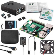 Vilros Raspberry Pi 4 4GB Complete Starter Kit with Fan-Cooled Heavy-Dut... - $324.99