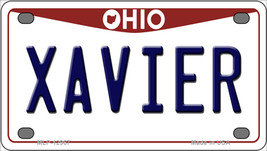 Xavier Ohio Novelty Mini Metal License Plate Tag - £11.74 GBP