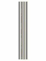 Porter 10 Inches Metal Straws with Cleaner Gold Set of 4 - £7.17 GBP