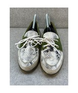 Donald J Pliner PALI Oxfords Green Boat Shoes Loafers Flats Sz 6B - $51.61