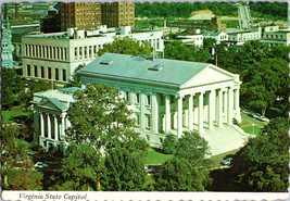 Richmond Virginia State Capitol Building Downtown Vintage Postcard (CC1) - £4.39 GBP