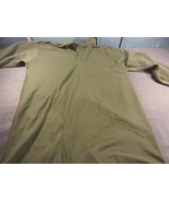 USAF ARMY USN HEAT RETENTIVE MOISTURE RESISTANT GREEN SLEEP SHIRT MEDIUM... - €19,17 EUR