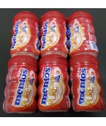 6 Pack Mentos Pure Fresh Chewing Gum Cinnamon 50 Piece Bottles Candy - £19.42 GBP