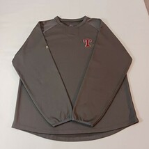 Majestic T #44 Men's Gray Long Sleeve Pullover Sweatshirt Size Medium image 11