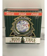 Coca Cola Trim A Tree Christmas Vtg 1990 Bottle Cap Ornament Coke Polar ... - €5,87 EUR