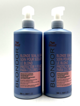 Wella Blondor Blonde Seal &amp; Care Blonde Shine Conditioner 16.9 oz-2 Pack - £45.56 GBP