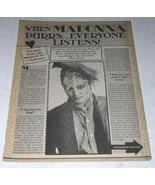 Madonna BOP Magazine Photo Article Vintage 1985 - $28.14 CAD