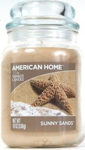 1 American Home By Yankee Candle 19 Oz Sunny Sands Single Wick Glass Jar... - £26.22 GBP