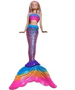 Barbie Dreamtopia Mermaid Doll with Twinkle Light-Up Tail  14&quot; - £13.15 GBP