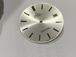 Beautiful Silver dial for omega seamaster gents watch,for cal 1010,1012,etc - $53.23