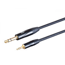Monoprice 35797 STAGE RIGHT BY MONOPRICE ON TOUR CABLES - 1/4IN TRS MALE... - $33.40