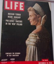 Life Magazine Bergman In Film Anastasia Russian Terror November 26 1956 - £10.21 GBP