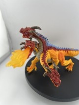 Safari Ltd 3 Headed Fire Dragon 2010 Fantasy MYTHOLOGY Realms Figure Dio... - £10.39 GBP