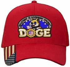 DOGE Hat Department of Government Efficiency RED Mesh Back DOGE Trump Hat - $26.99