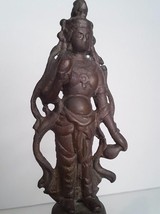 Vintage Chinois Tang Dynastie Style Guan Yin Figurine sur Support - £99.55 GBP