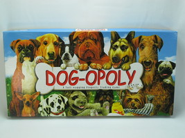 Dog-opoly 2004 Monopoly Board Game Late for the Sky 100% Complete Near M... - $18.05