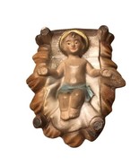 Vintage Baby Jesus Paper Mache Japan Nativity Figurine 4 “ - $18.44
