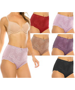 Women&#39;s Smooth Microfiber Hi-Waist Full Brief Waist Shaping Brief 12 Pack - $912.14 MXN