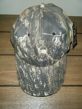 Mossy Oak Brand Camo Wildlife Restoration Baseball Cap Adjustable Nwt - £13.66 GBP