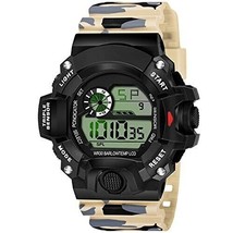 Multi Color Army Kids Digital Watch for Boys - $21.91