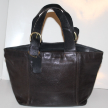 Coach Vintage Waverly Brown Leather Tote Bag 4133 Made in USA! - £55.95 GBP