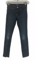 Old Navy Girls Stretch Denim Skinny Jeans 12 Slim (22x26) Adjustable Waist - £12.64 GBP