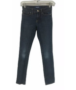 Old Navy Girls Stretch Denim Skinny Jeans 12 Slim (22x26) Adjustable Waist - £12.90 GBP