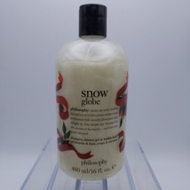 PHILOSOPHY Snow Globe Shampoo Shower Gel Bubble Bath 16oz Sealed - £17.38 GBP