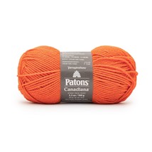 Spinrite Patons Canadiana Yarn Solids Pumpkin 1 Pack of 2 Skein - $666.18 MXN