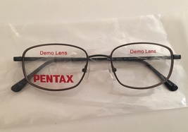 3M PENTAX Metal Safety Glasses Frame Brown Matte Silver Rectangle Z87-2+  - £51.59 GBP